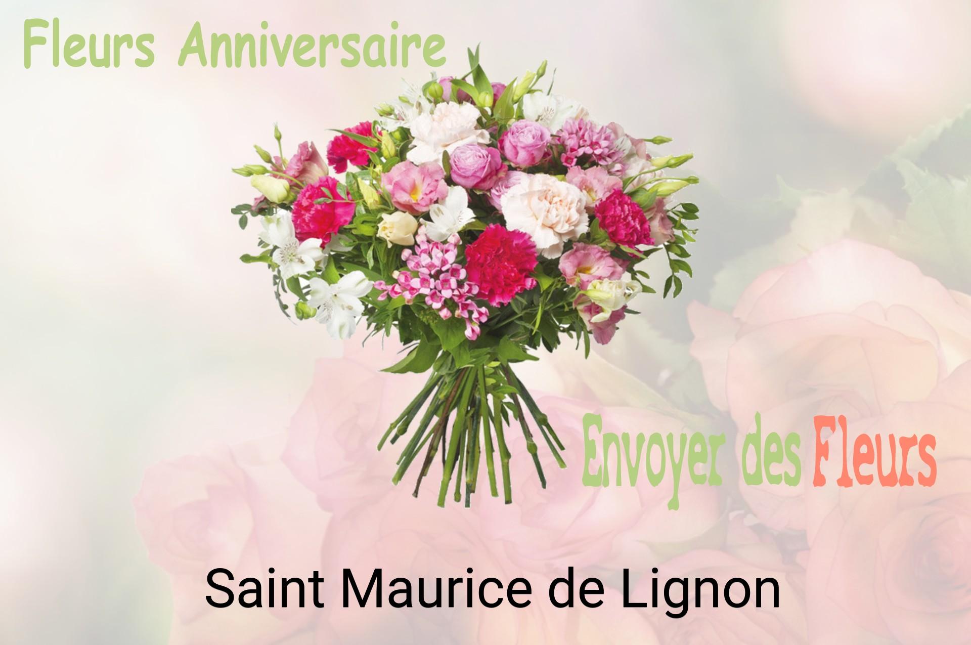 Bouquet de fleurs d’anniversaire livré à Saint-Maurice-de-Lignon