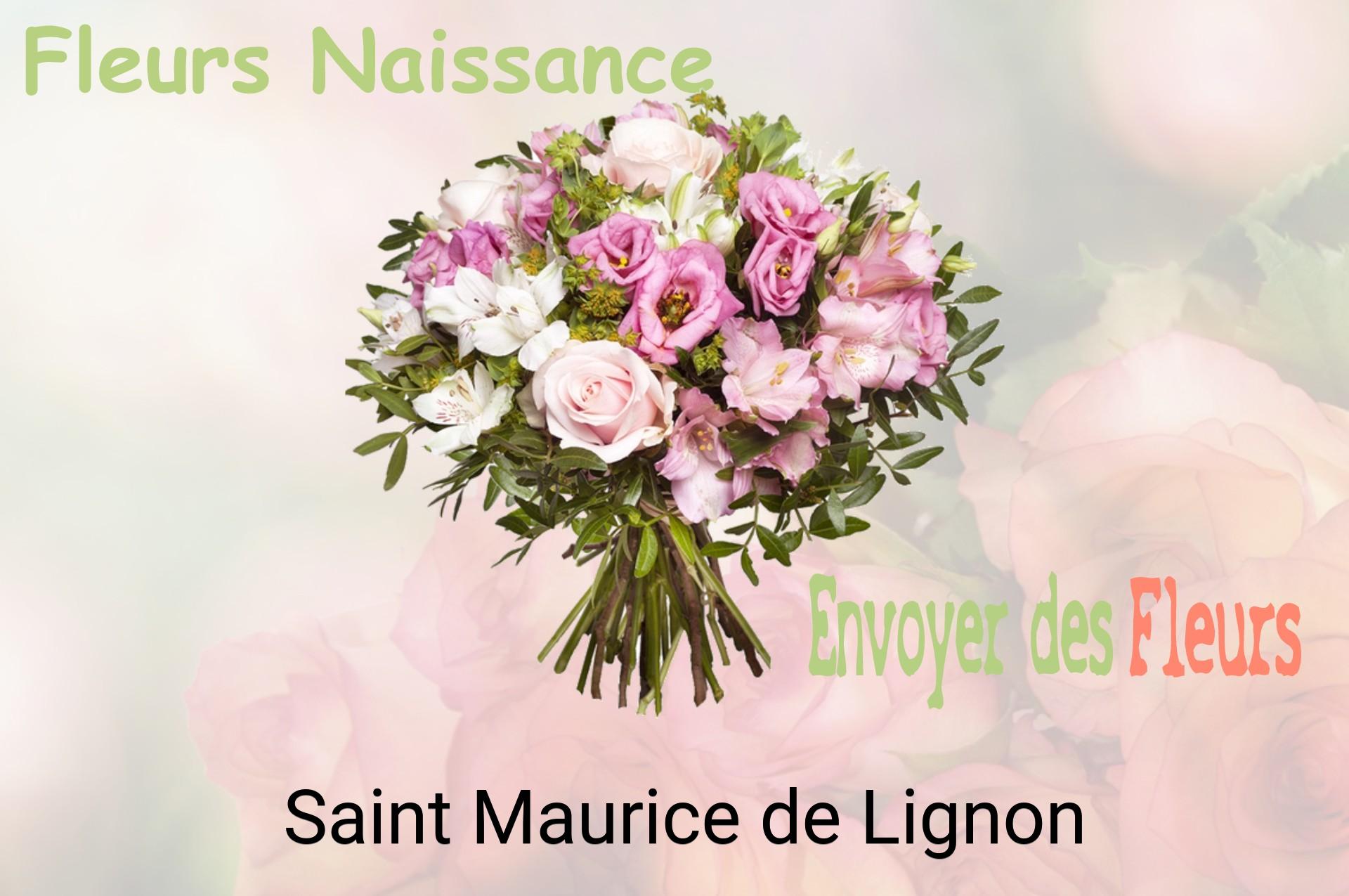 Bouquet de fleurs de naissance livré à Saint-Maurice-de-Lignon